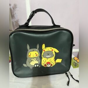 leather lunch box in good condition